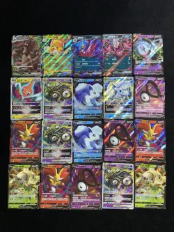 2024 Pokemon TCG S-Chinese Unknow Braixen Lucario Trevenant RR Holo Lot*20 yo8 - Image 2