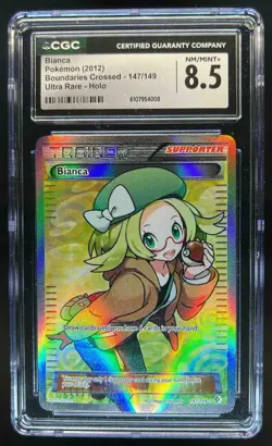 2012 Pokemon Black & White Boundaries Crossed Bianca #147 CGC 8.5 - Image 1
