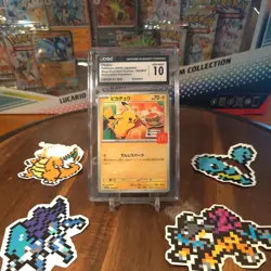 CGC 10 Pikachu 020/M-P McDonald's Promo 2025 Japanese Pokemon US SELLER - Image 1
