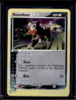 2003 Pokemon EX Dragon Houndour Reverse Holo #59/97 - Image 1