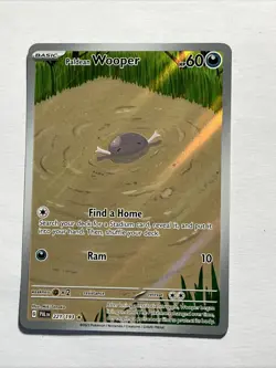 Pokemon Paldean Wooper Scarlet & Violet Paldea Evolved 221/193 Illustration Rare - Image 1