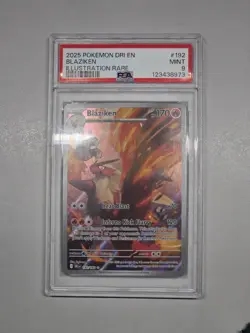 2025 Pokemon Blaziken 192/182 Destined Rivals PSA 9 - Image 1