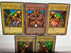 USA Seller Yugioh Exodia The Forbidden One SET ORIGINAL LOB-124 Ultra Rare LP - Image 2