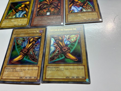 USA Seller Yugioh Exodia The Forbidden One SET ORIGINAL LOB-124 Ultra Rare LP - Image 3