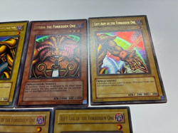USA Seller Yugioh Exodia The Forbidden One SET ORIGINAL LOB-124 Ultra Rare LP - Image 5