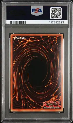 2003 Yu-Gi-Oh! Airknight Parshath Legacy of Darkness LOD 1st Edition Ultra PSA 8 - Image 2