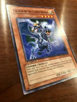 Paladin Of The Cursed Dragon - Common - 1st ed - SDZW-EN003 - NEAR MINT - YUGIOH - Image 5