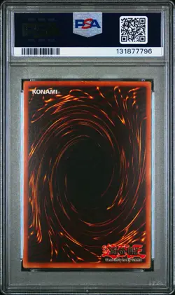 2002 Yu-Gi-Oh! Change Of Heart Metal Raiders MRD Unlimited Ultra Rare PSA 8 - Image 2