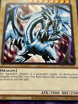 3x Blue-Eyes White Dragon | SDK Art & More! | LDK2-ENK01 | NM | Common | YuGiOh! - Image 2