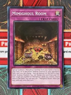 Yugioh x1 Mimighoul Room | INFO-EN096 | SR | 1st Ed | The Infinite Forbidden - Image 1