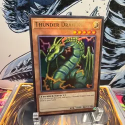 Yu-Gi-Oh! TCG Thunder Dragon LCKC-EN067 Ultra Rare NM + BONUS HOLO - Image 3