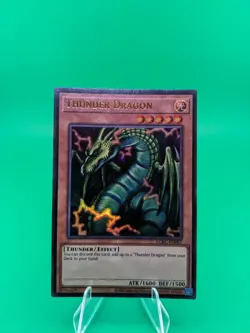 Yu-Gi-Oh! Thunder Dragon LCKC-EN067 Ultra Rare - Image 1