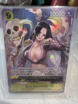 Boa Hancock (Alt Art) OP14-112 SR The Azure Sea’s Seven English One Piece TCG - Image 1