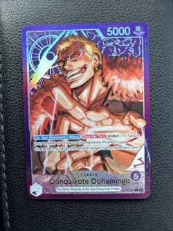 Donquixote Doflamingo - Leader Alt Art - OP14-060 - English - One Piece TCG - Image 1