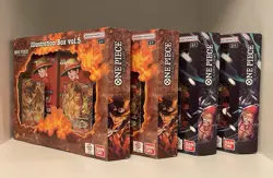 One Piece Illustration Volume 5 & 6 Boxes - Factory Sealed (lot of 4) - Image 1