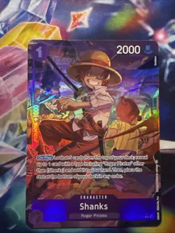 Shanks OP13-065 Carrying On His Will Alt Art One Piece - Image 1