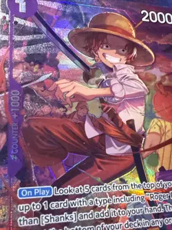 Shanks OP13-065 Carrying On His Will Alt Art One Piece - Image 3