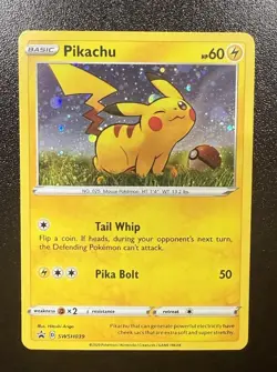 Pikachu SWSH039 SWSH: Sword & Shield Promo Cards Holo - Image 1