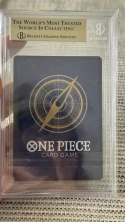 CGC 10 PRISTINE Japanese One Piece 2022 Monkey D. Luffy P-006 Promotional Cards - Image 2