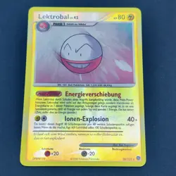 Pokemon TCG Karte Ratselhafte Wunder 26/132 Lektrobal Reverse Holo Rare Deutsch - Image 2