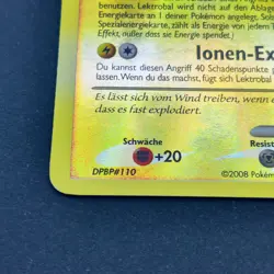 Pokemon TCG Karte Ratselhafte Wunder 26/132 Lektrobal Reverse Holo Rare Deutsch - Image 3