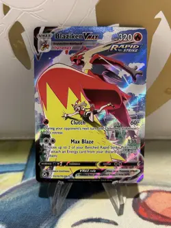 Blaziken Vmax TG15/TG30 Pokemon Silver Tempest Trainer Gallery Holo Card NM - Image 1