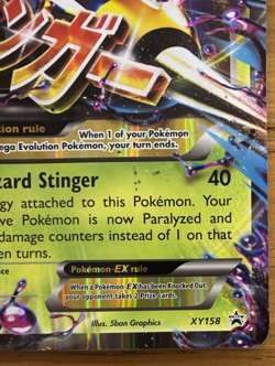 M Beedrill EX XY158 Pokemon Black Star Promo JUMBO CARD OVERSIZED - Image 2