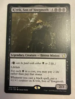 MTG K'rrik, Son of Yawgmoth x1 - Commander 2019 - Image 1
