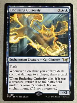 MTG / Enduring Curiosity / DSK / #51 / Regular / Rare / NM - Image 1
