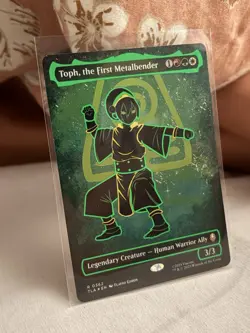 Toph, the First Metalbender (Borderless) (Neon Ink Foil) Avatar: The Last... - Image 1