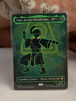 Toph, the First Metalbender (Borderless) (Neon Ink Foil) Avatar: The Last... - Image 2