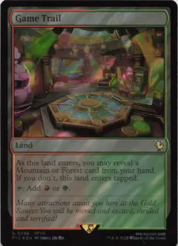 Game Trail (Surge Foil) - FOIL - R Commander: FINAL FANTASY 398 - MTG - Image 1