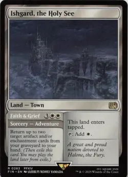 Ishgard, the Holy See R FINAL FANTASY 283 - LP MTG - Image 1