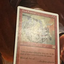Final Fortune X1 Mtg Classic Sixth 6th Edition Lp/Lp- - Image 3