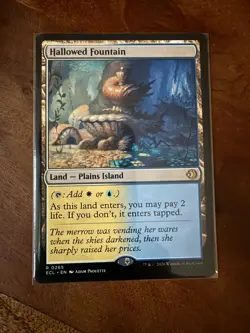 MTG x1 Hallowed Fountain R Lorwyn Eclipsed M/NM, English - Image 1