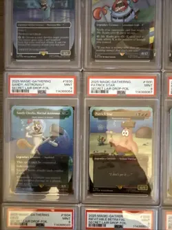 12 X Secret Lair SpongeBob SquarePants Bundle Foil MTG Magic PSA 9 Lot 1926-1937 - Image 4