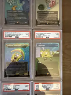 12 X Secret Lair SpongeBob SquarePants Bundle Foil MTG Magic PSA 9 Lot 1926-1937 - Image 5
