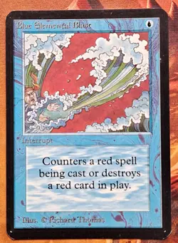 Mtg Alpha Blue Elemental Blast - Image 1