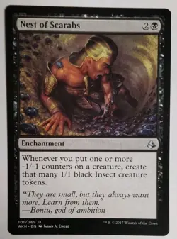 Mtg Nest Of Scarabs AKH - Image 1