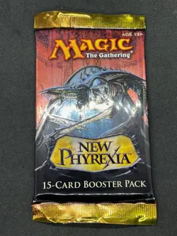 Magic the Gathering MTG New Phyrexia Booster Pack Factory Sealed English - Image 1