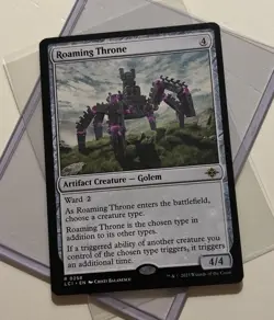 MTG Magic The Gathering Roaming Throne *NP - Image 1