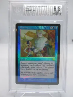 Bribery - Foil Magic mtg Mercadian Masques BGS Graded 8.5 - Image 1