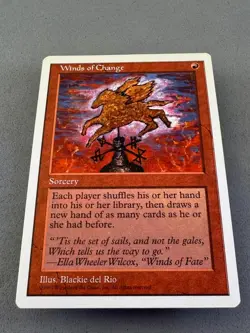 Winds of Change 5th Edition MTG-Never Played NM-Vintage Magic the Gathering - Image 3