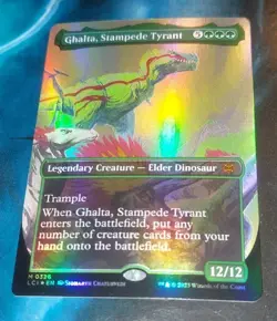 Ghalta, Stampede Tyrant (Borderless) The Lost Caverns of Ixalan Foil - Image 1