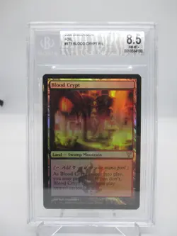 Blood Crypt - Foil Magic mtg Dissension BGS Graded 8.5 - Image 1