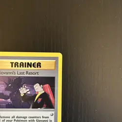 Giovanni's Last Restort 105/132 Pokemon TCG Gym Challenge 1st Edition - Image 4