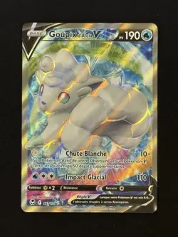 Carte Pokemon Goupix d'Alola V 173/195 EB12 Tempete Argentee Fr Neuve - Image 2