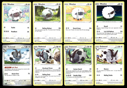 Wooloo Dubwool CUTE Collector Collection Set of 8 Card Holo Rare Pokemon - Image 1