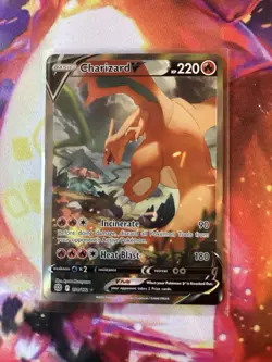 Charizard V 154/172 Pokemon TCG Alternate Full Art Brilliant Stars NM - Image 1