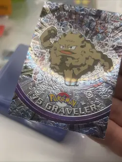 2000 Topps Pokemon Chrome #75 Graveler Series 1 Trading Cards - Image 2